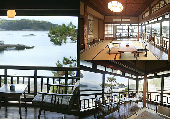 太宰治執筆のお部屋『松棟2階 月見草の間』